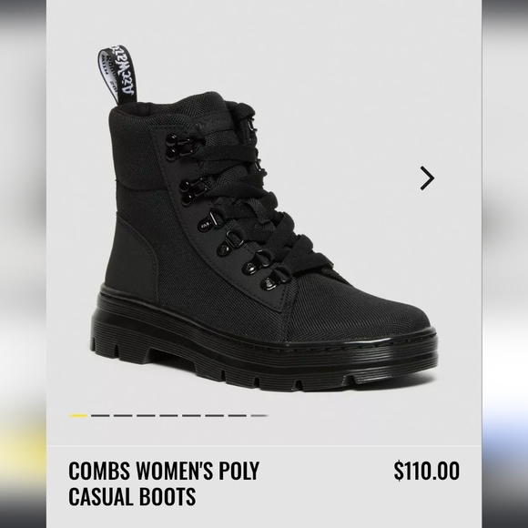 Dr. Martens Combs Boots (US 9) - Picture 5 of 5